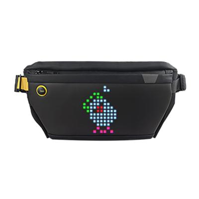 China Fashion DIY LED Pixel Chest Bag Messenger Bag Wireless Mobile Phone Bag for sale