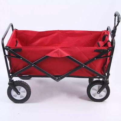 China Wholesale Foldable Heavy Duty Outdoor Camping Cart Food Shopping Cart for sale