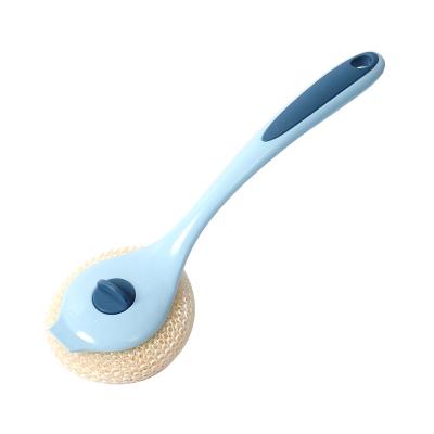 China Wholesale Stocked Plastic Replaceable Long Handle Kitchen Cleaning Brush Brush Dish Washing Brush for sale