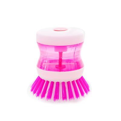 China Factory Price Cheap Soap Dish Washing Brush Household Kitchen Pots Stocked Dispensing Cleaning Pans Sweep for sale