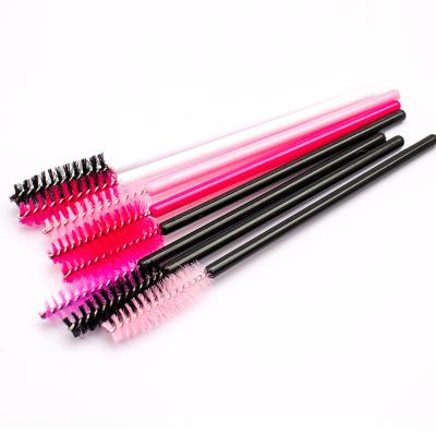 China Stocked Disposable Eyelash Cleaning Brush Eyebrow Brush Mascara Wand Applicator Eye Lash Brushes Women Cosmetic Makeup Accessories for sale