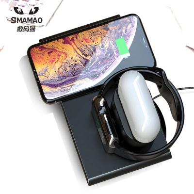 China Magnetic Wireless Phone Charger Competitive Price Connection Qi Wireless Charger For iPhone Watch for sale