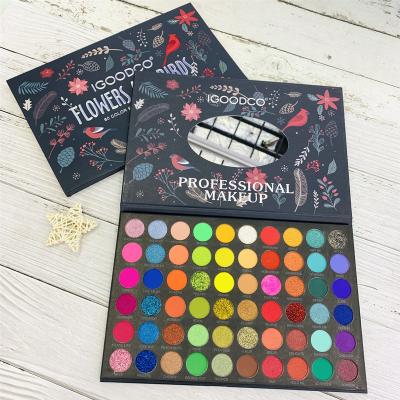 China High Pigmented High Proof Product sombra de ojos Wholesale Seller Eyeshadow Palette Premium Pigment Water Cosmetic Waterproof for sale