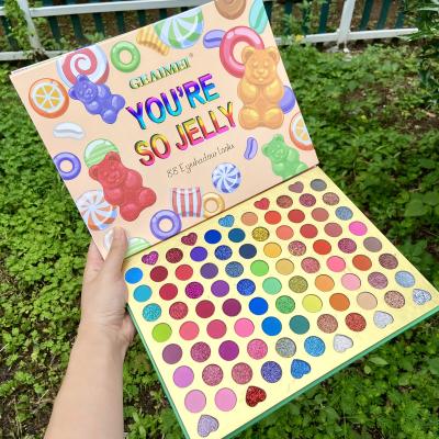 China Waterproof 88 Colors Ultramo eyeshadow palette high quality pigmented ojos sombras wholesale best style gummy bears for sale