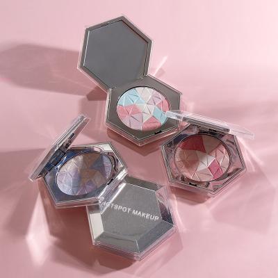 China Mixed Shades Waterproof Powder Makeup Highlighter Bar During Shimmer Powder Face Highlighter Highlighter Iluminador Cruelty Free for sale