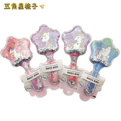 China Wholsale Pains Cabello Hair Combs Unicorn Design Cabello Grief Unicorn Comb for sale