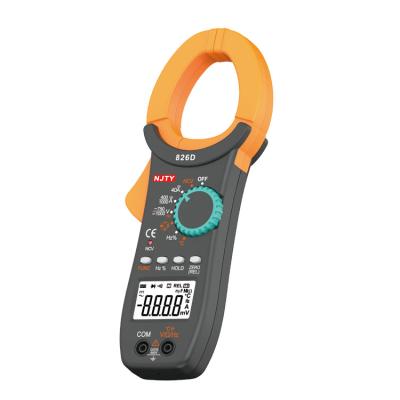 China Sale Digital Current Clamp Meter Multimeter AC/DC Voltmeter Resistance Testers 826D With High Precision 826D for sale