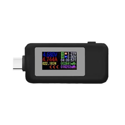 China KWS-1902C Type-C Color Screen USB Current-Voltage Mobile Tester KWS-1902C Electricity Meter Monitor Battery Bank Charger KWS-1902C for sale