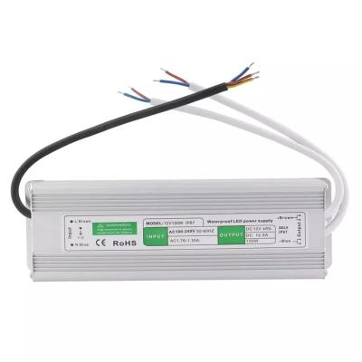 China Hot Selling Outdoor IP67 CCTV Camera Power Supply LED Outdoor Driver 12V 36W 60W 100W 150w 200W 250W 300W for sale