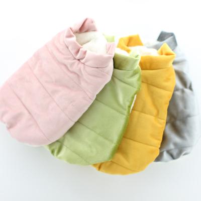 China Sustainable High Quality Pet Clothes Luxury Dogs Winter Apparel for sale