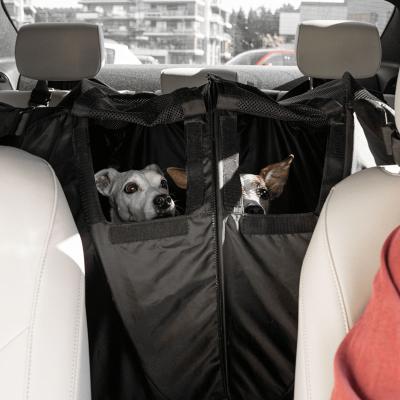 China Outdoor Folding Portable Dog Cage Stored With Mesh On Car Seats Pet Dog Travel Cage for sale