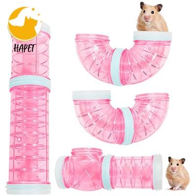 China WishLotus MaterialHamster Cage of Viable Hamster Tubes and Accessories Transparent Hamster Toys to Expand Space for sale