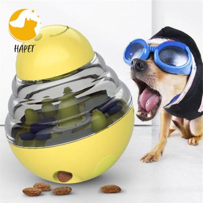 China Viable Tumbler Ball Pet Toy Shaking Food Ball Automatic Leaking Balls for sale