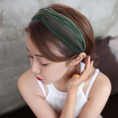 China 2021 newest fashion sweet women's simple daily life head decoration fashion headband for sale