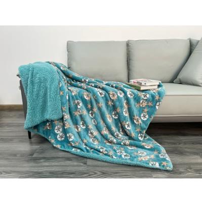 China Winter Blanket Sustainable Thickened Nap Blanket Flannel Office Blanket Thickened To Keep Warm for sale