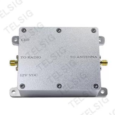 China Long range 2.4G 5W wifi aluminum high speed bidirectional booster amplifier of oxidation and sand blast for sale