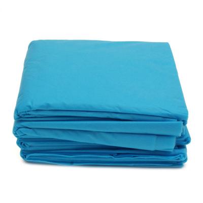 China Disposable non-woven twill sheet for single use White Blue 10-80G for sale