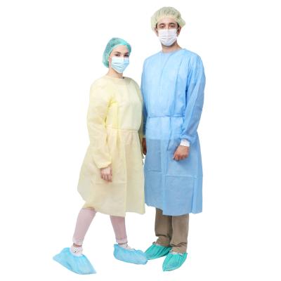 China Breathable Disposable Isolation Gown To Block Bacteria And Viruses for sale