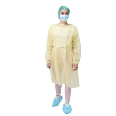 China Full Set of Breathable Disposable Isolation Gown Used in Hospital for sale