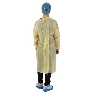 China 100% PP Isolation Nylon Disposable Protective Gown Far Infrared for sale