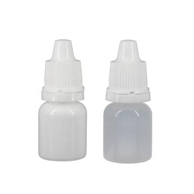 China medical pe 10ml 5ml 15ml medicine eye drop squeeze bottle for white plastic dropper container for sale