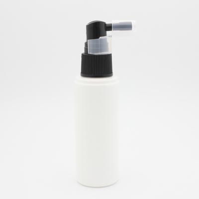 China New Style Black White Medicine Bottle Top Transparent 60ml Trigger Spray Bottles for sale