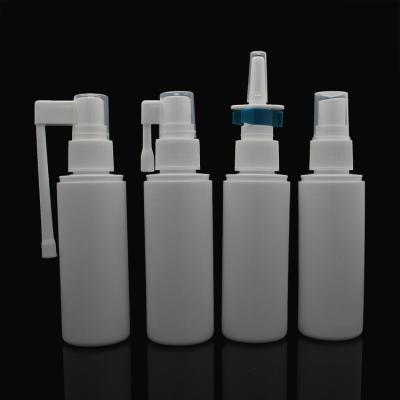 China Cool Medicine Medical Equipment Long Breath 60ml Rocker Spray Bottle for sale