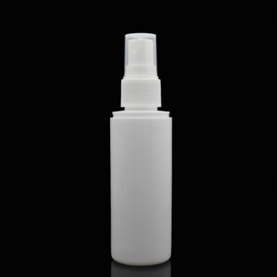 China Factory direct sale 60ml medicine cosmetic spray bottle pe bottle mist sunscreen spray plastic bottle for sale