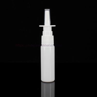 China Custom 20ml PE Nasal Spray Plastic Bottles Medicine Support For Liquid Medicine for sale