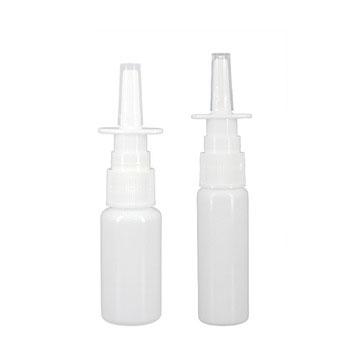 China Wholesale Empty Medicine Nose 10ml Cleanser Pe Plastic Mist Nasal Spray Bottle for sale