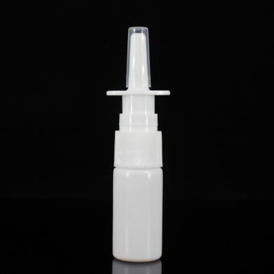 China BODI ECO Medicine Customized 10ml 15ml 20ml PE Plastic Medical Empty Nasal Spray Bottles for sale