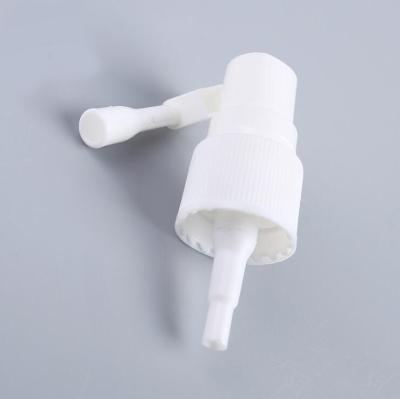 China Non Spill Wholesale Can Be Customized White Oral Sprayer Rocker Short Spray Nozzle For Bottle for sale