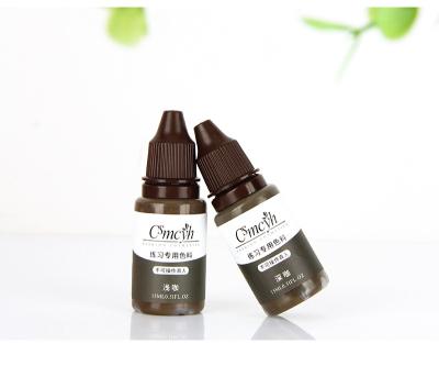 China Color quality eyebrow tattoo practice ink ink novice practice tattoo color lines eyebrow eye lip can be used for sale