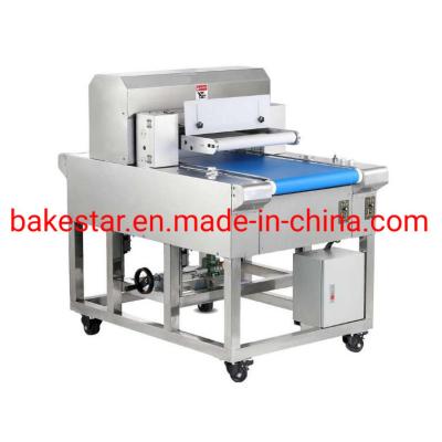 China Horizontal Hamburger Bread Slicer Machine Stable Performance for sale