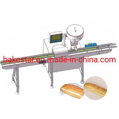 China PLC Control Bread Slicer Machine Jam Filling Injecting Automatic for sale