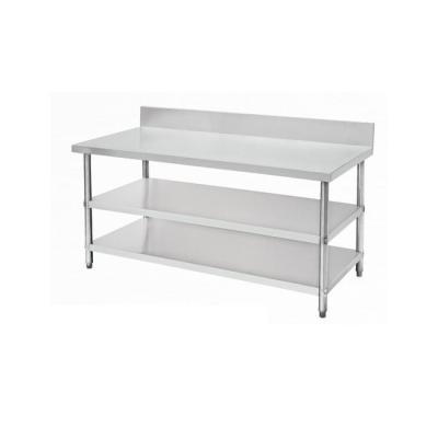 China Commercial Hotel Kitchen Bread Tray Trolley Stainless Steel Work Table for sale