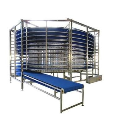 China High Performance Spiral Cartons Lifter  Large Spiral Cooling Tower Conveyor for sale