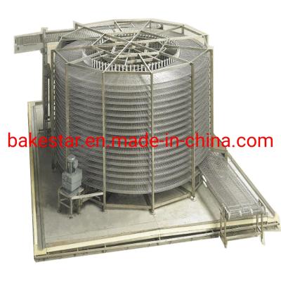 China Biscuits Bread Cooling Tower Industrial Food Process Bakery Machine for sale