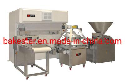 China Industrial Bakery Equipments Toast Loaf Sandwich Bread Forming Line Baking Loave Production Line for sale