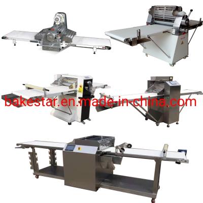 China Kitchen Commercial Croissant Pizza Pastry Dough Sheeter Machine For Bakery for sale