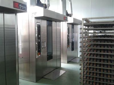 China Customized 380V Baking Rotary Oven 32 Trays Rotary Rack Oven for sale