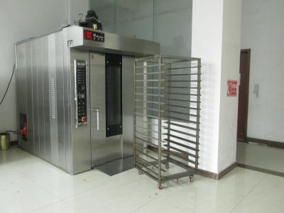 China High Efficiency 32 Trays Baking Rotary Oven With Timing Device for sale