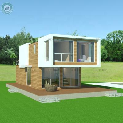 China 40ft Modern Height Modular Container Homes New Design Prefab House Container Homes For Living for sale