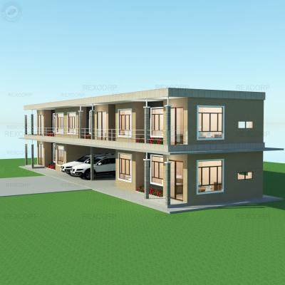 China Modern steel structure prefab apartment house prefab apartment building for sale in UAE for sale