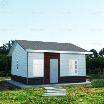 China 36sqm Vietnam Steel Traditional Affordable Prefab Cheap House Villa Small Countryside Prefab House Customized for sale