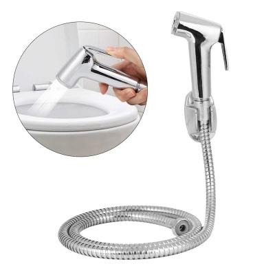 China Plastic Muslim Bidet Easy Spray Shattaf lnstallation Toilet Bidet Sprayer Set for sale