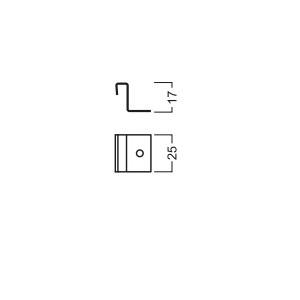 China XM-A073 9mm Bracket for Octanorm Similar Beam Extrusion,Fittings of aluminum exhibition booth system for sale