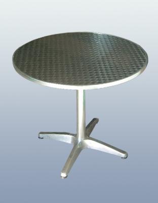 China Aluminum Cyber Desk, Diameter 800MM/700MM/600MMX700MMH Exhibition booth event desk can be used outdoor en venta