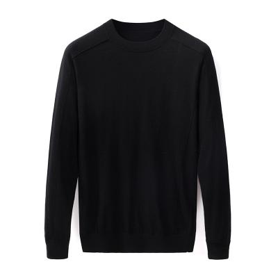 China Lightweight Anti-wrinkle Men's Merino Wool V-Neck Sweater Customization for sale