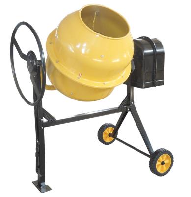 China HCM450S Made By China Factory 130L Construction Equipment Mini Portable Mobile Drum Tipping Concrete Cement Mixers Machines for sale